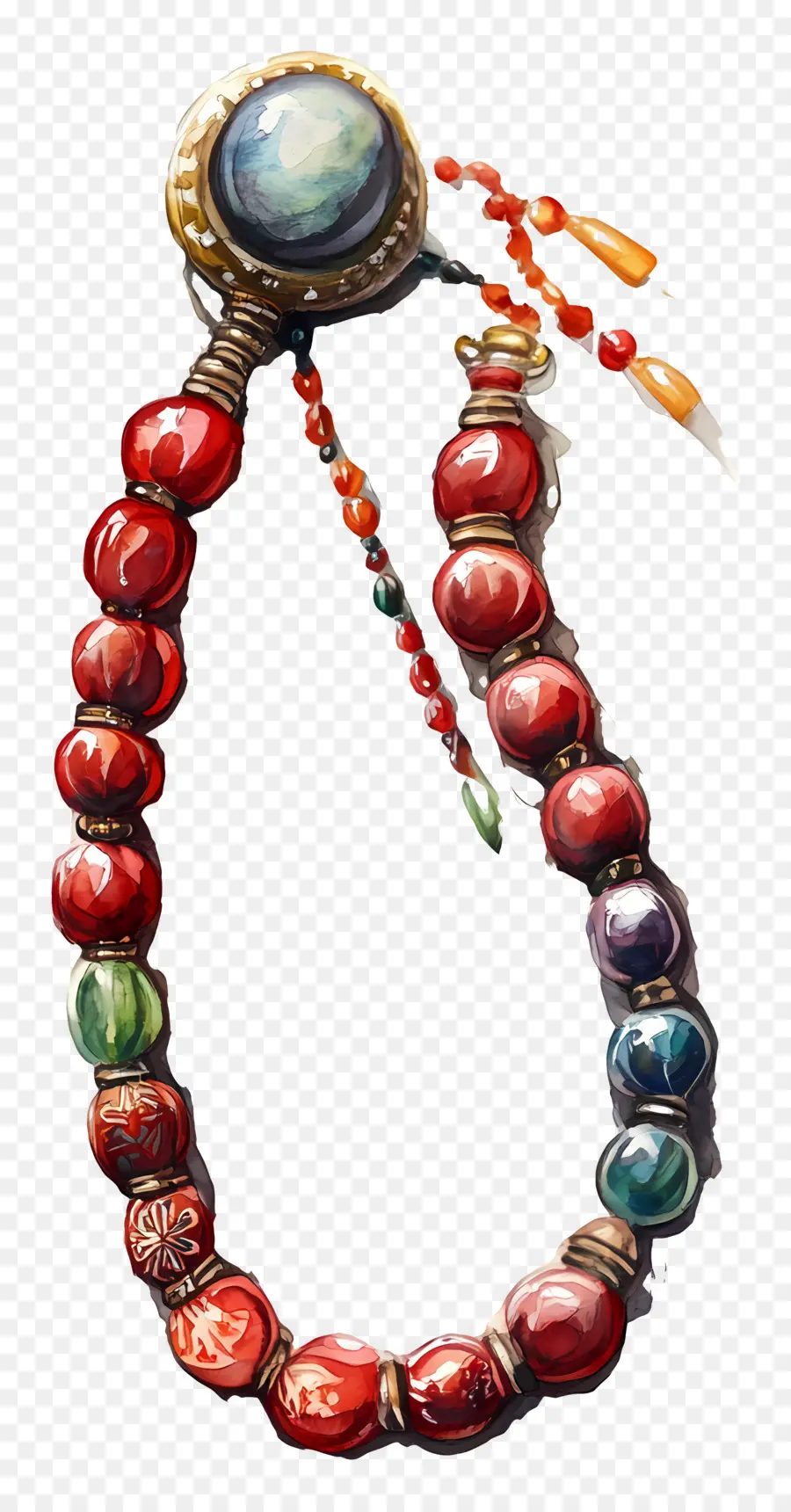 Tasbih，Collier De Perles PNG