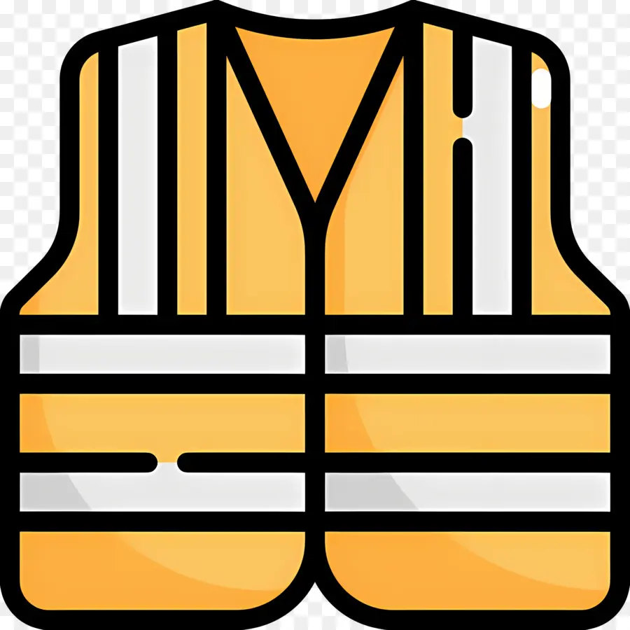 Gilet De Chantier，Gilet De Sécurité PNG