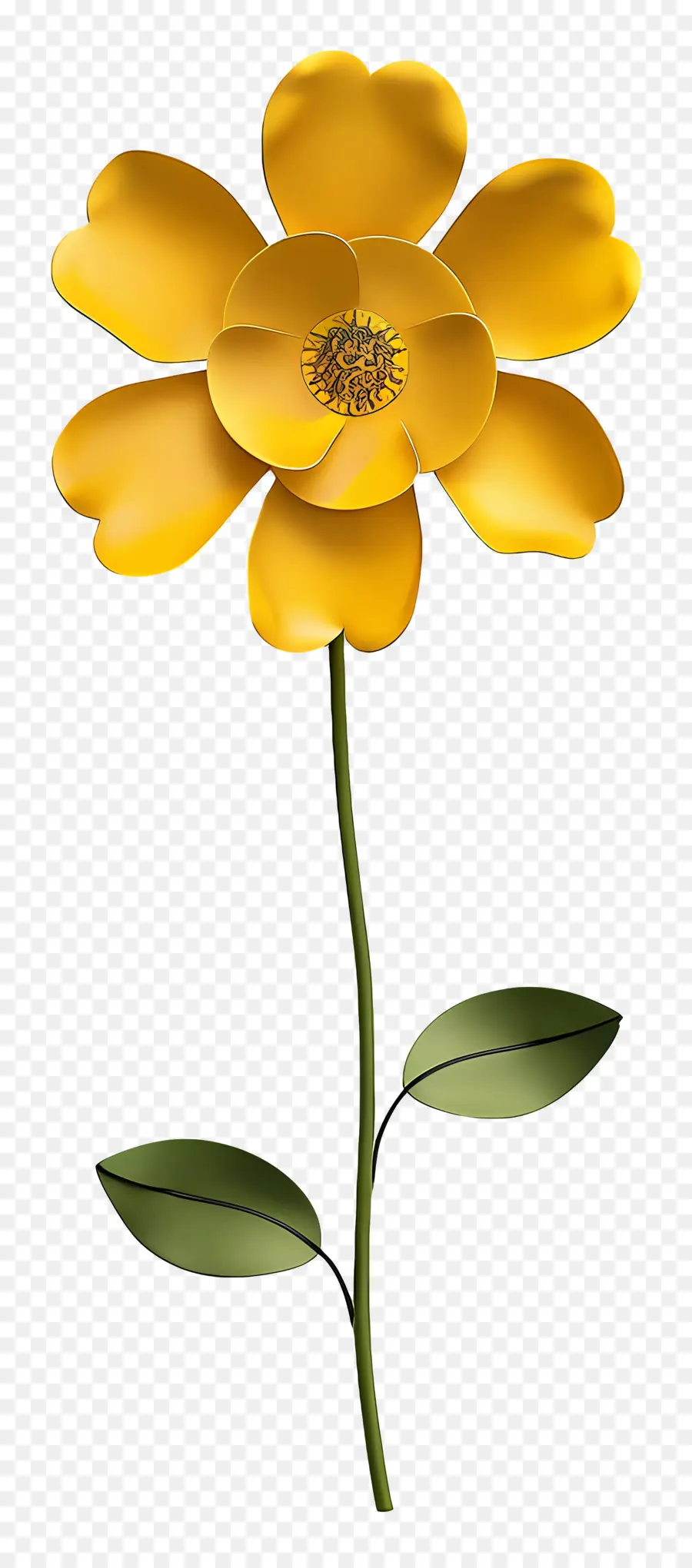 Fleur Jaune，Jonquille Jaune PNG