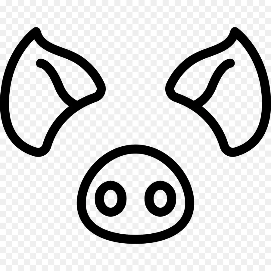 Nez De Cochon，Visage De Cochon PNG