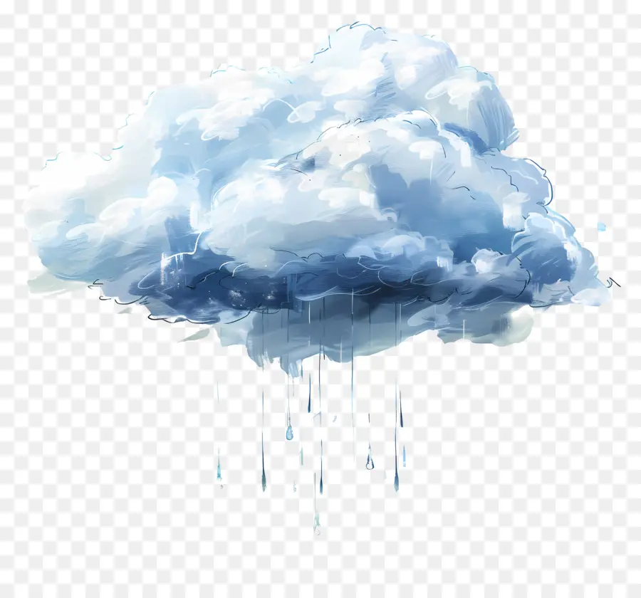 Nuage De Pluie，Pluie PNG