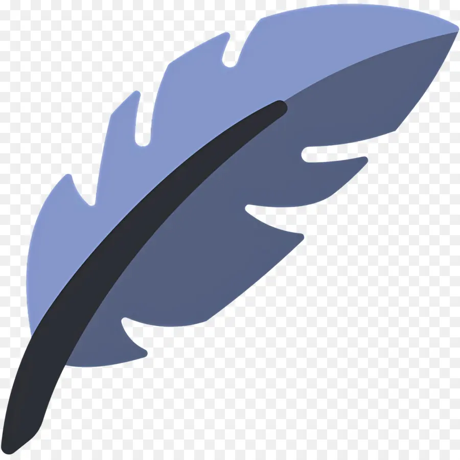 Plume，Bleu PNG