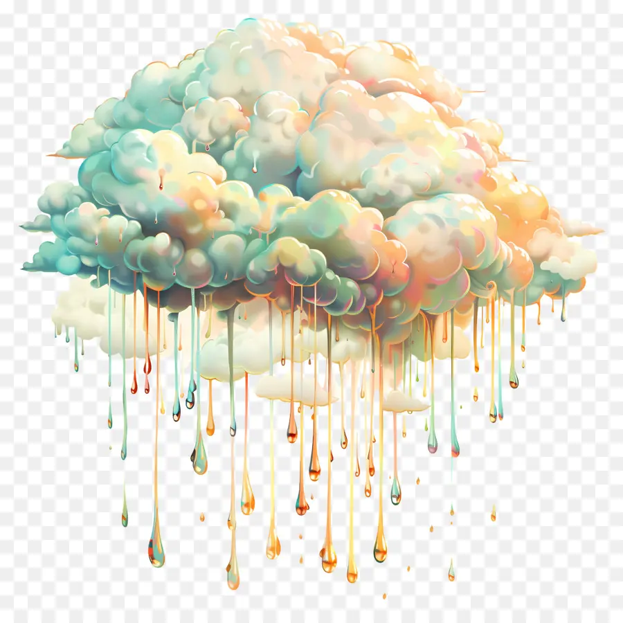 Nuage De Pluie，Nuage PNG