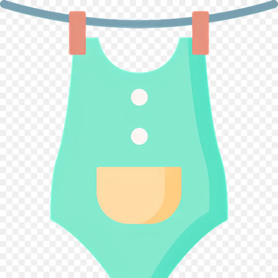 Tissu Suspendu，Bébé Onesie PNG