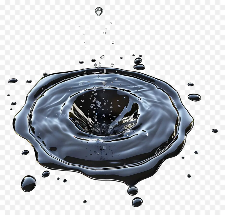 Flaque D'eau，Éclaboussure D'eau PNG