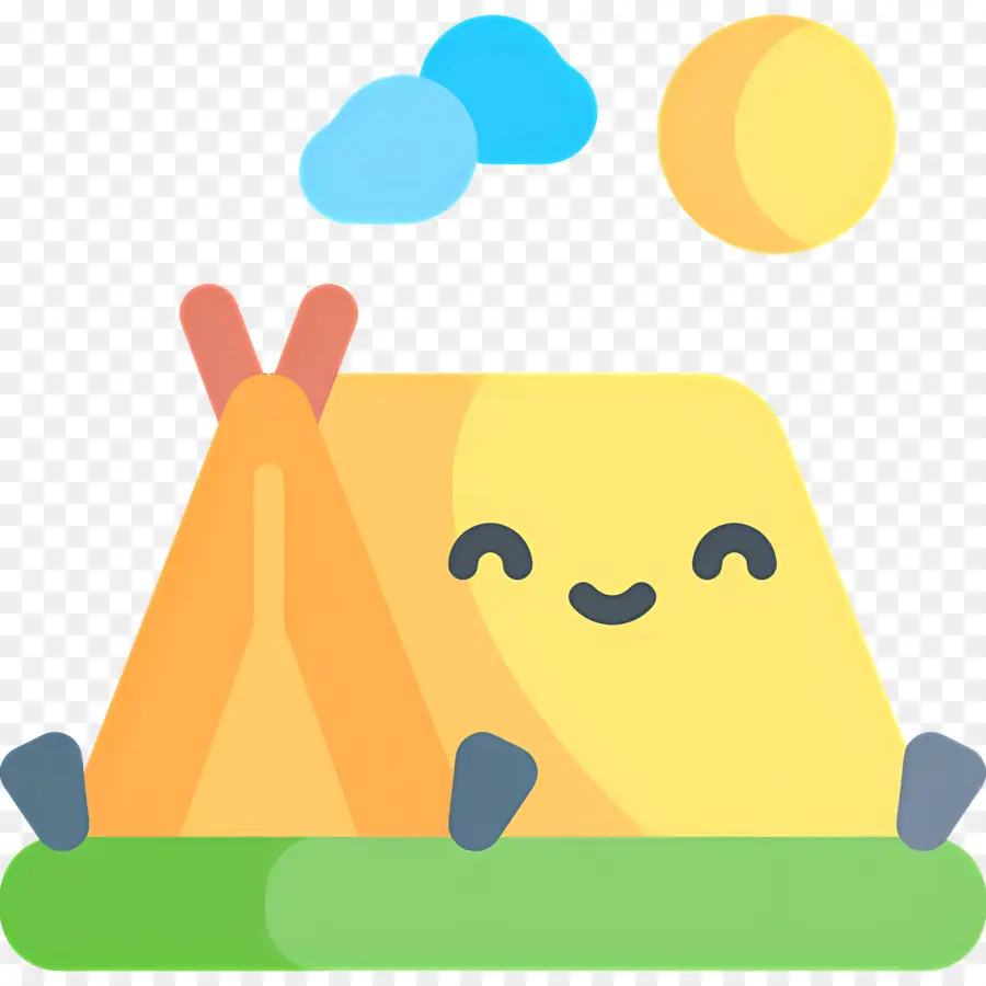 Tente De Camping，Tente Mignonne PNG