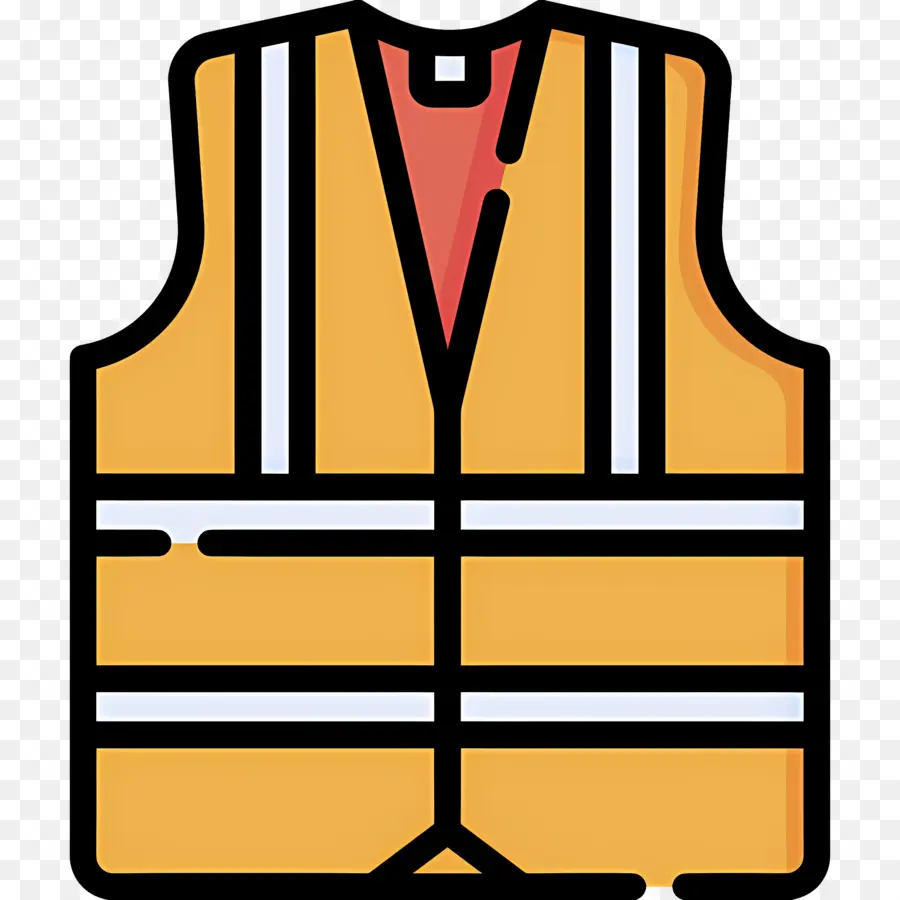 Gilet De Chantier，Gilet De Sauvetage PNG