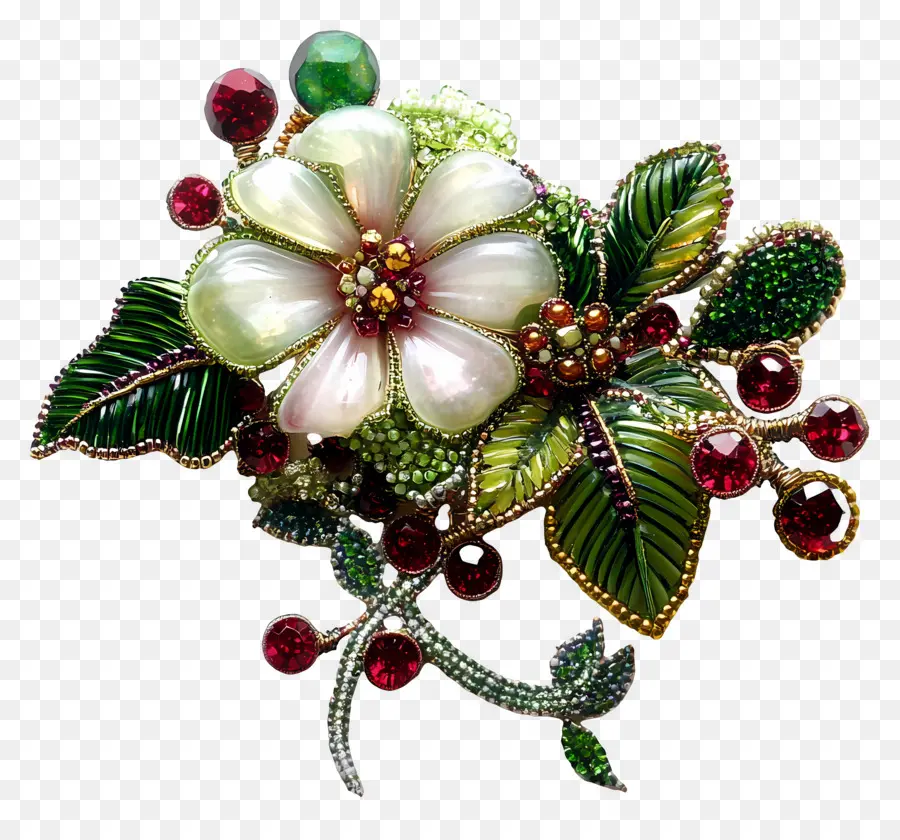 Broche，Belle Broche Fleur PNG