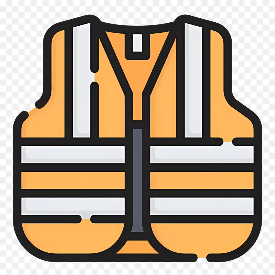 Gilet De Chantier，Gilet De Sauvetage PNG