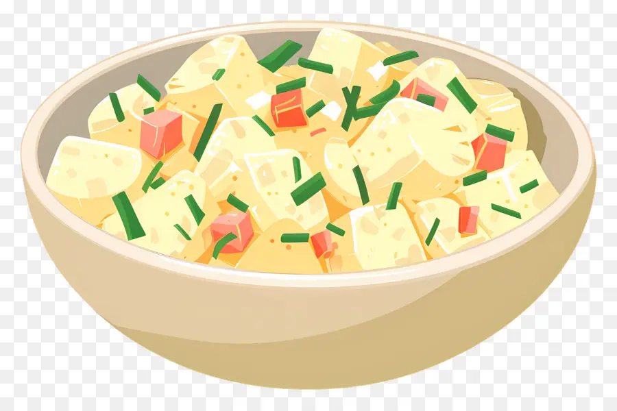 Salade De Pommes De Terre，Bol PNG