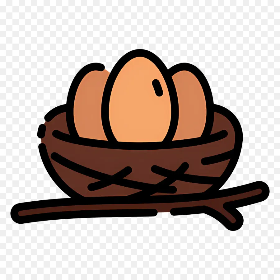 Nid，Oeufs Dans Le Nid PNG