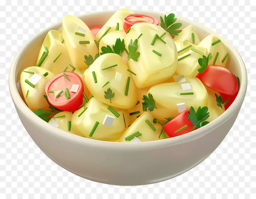 Salade De Pommes De Terre，Bol PNG