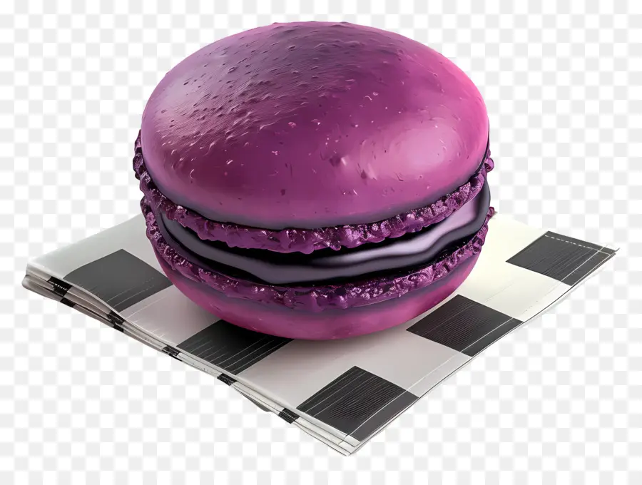 Macarons，Macarons Violets PNG