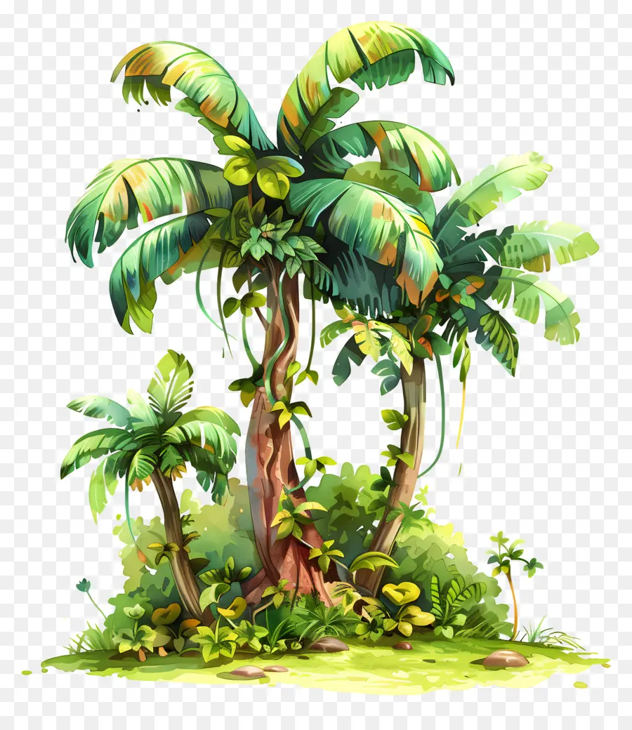 Arbre De La Jungle，Jungle PNG