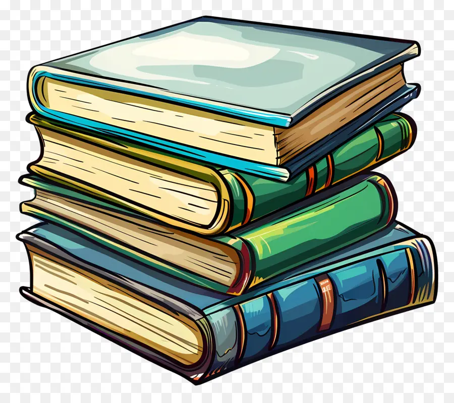 Lot De Livres，Pile De Livres PNG