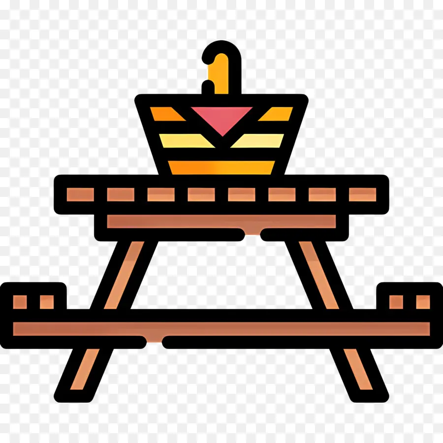 Table De Camping，Table De Pique Nique PNG