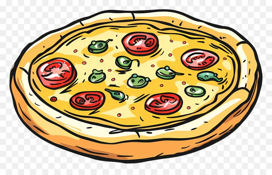 Pizza Mexicaine，Pizza PNG