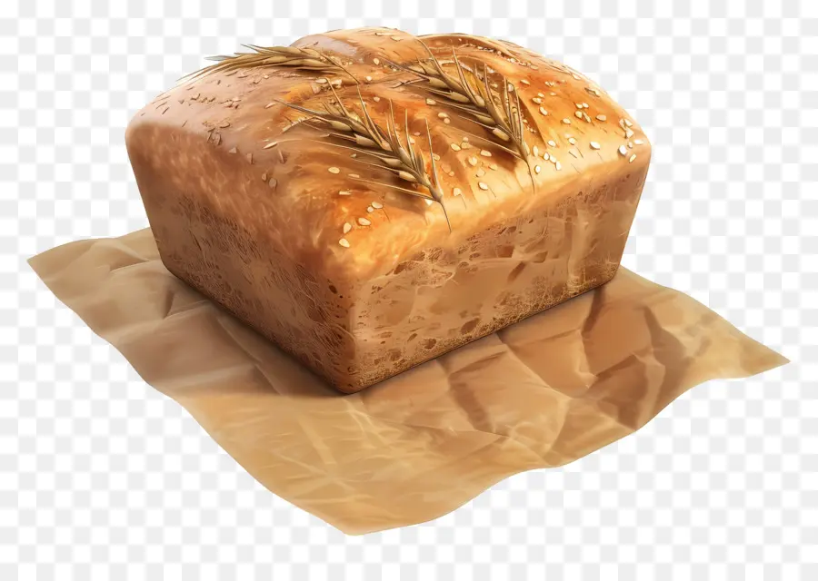 Pain De Blé Entier，Pain PNG