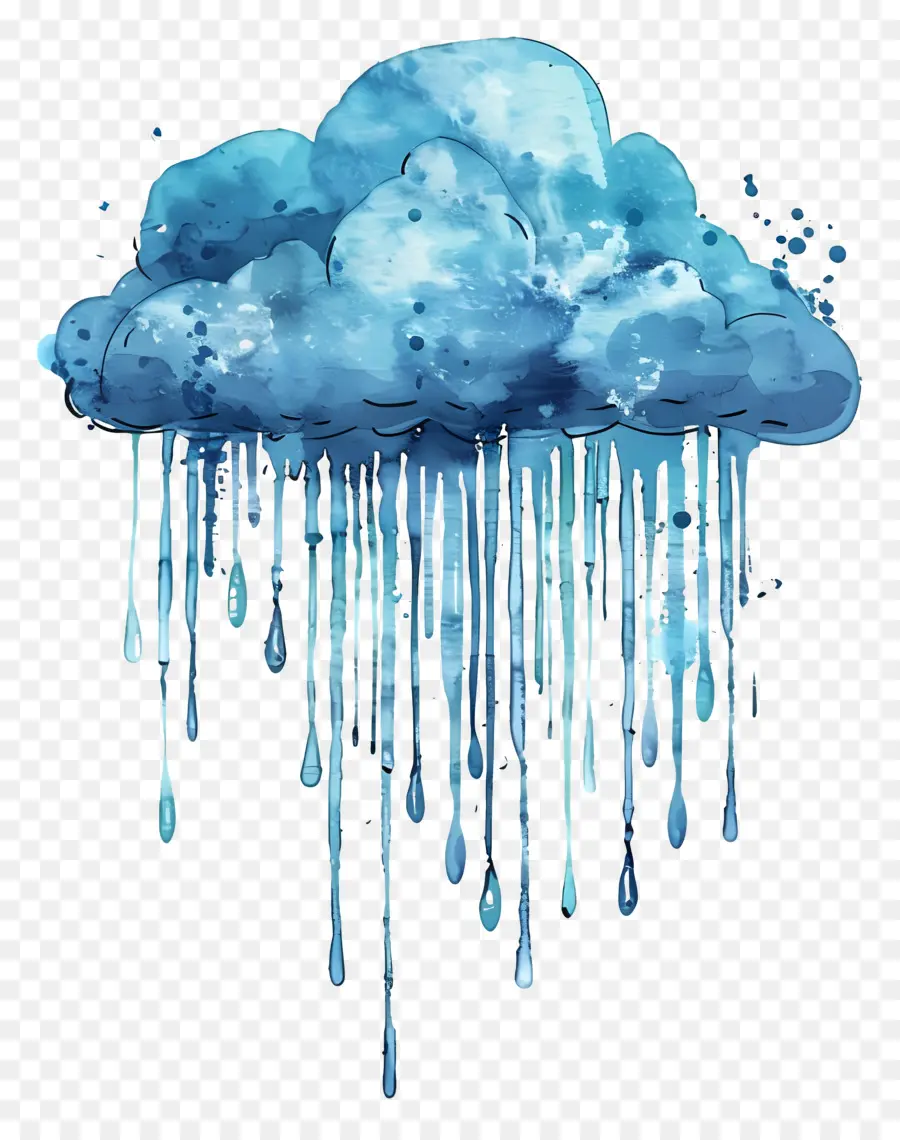 Nuage De Pluie，Pluie PNG