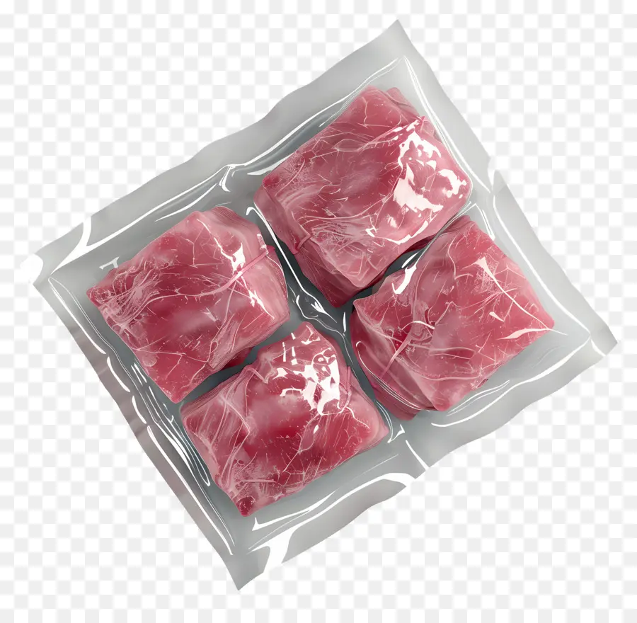 Paquet De Viande Surgelée，Viande PNG