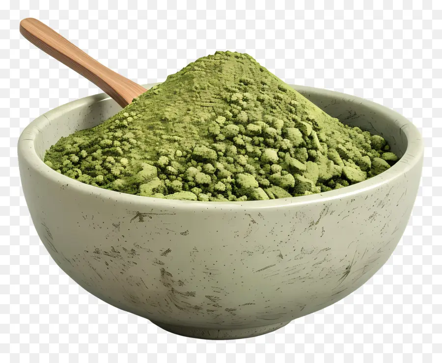 Matcha En Poudre，Poudre Verte PNG