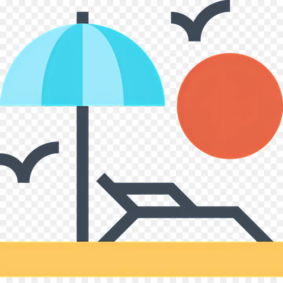 Parasol，Parasol De Plage PNG