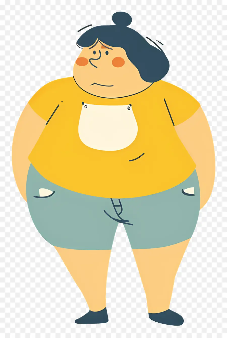 Grosse Femme，Personne En Pull PNG