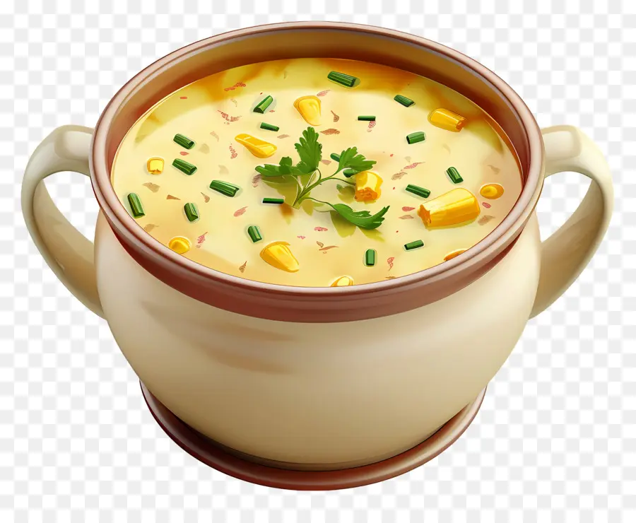 Soupe De Maïs Sucré，Soupe De Maïs PNG