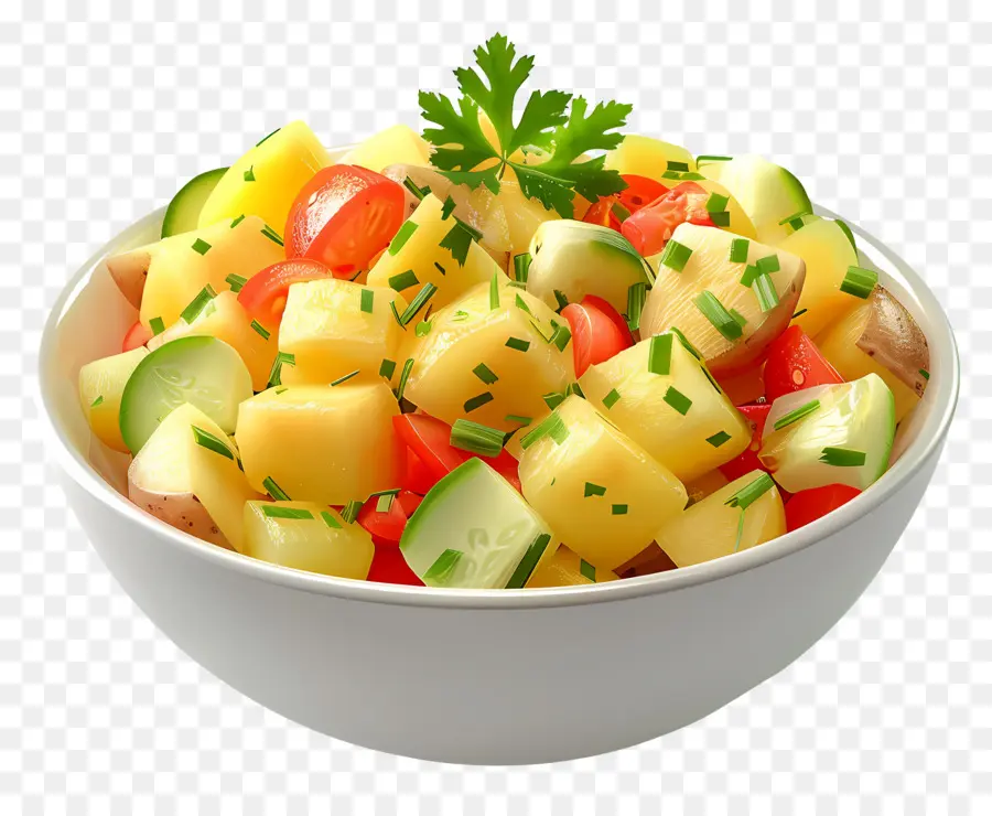 Salade De Pommes De Terre，Salade De Légumes PNG