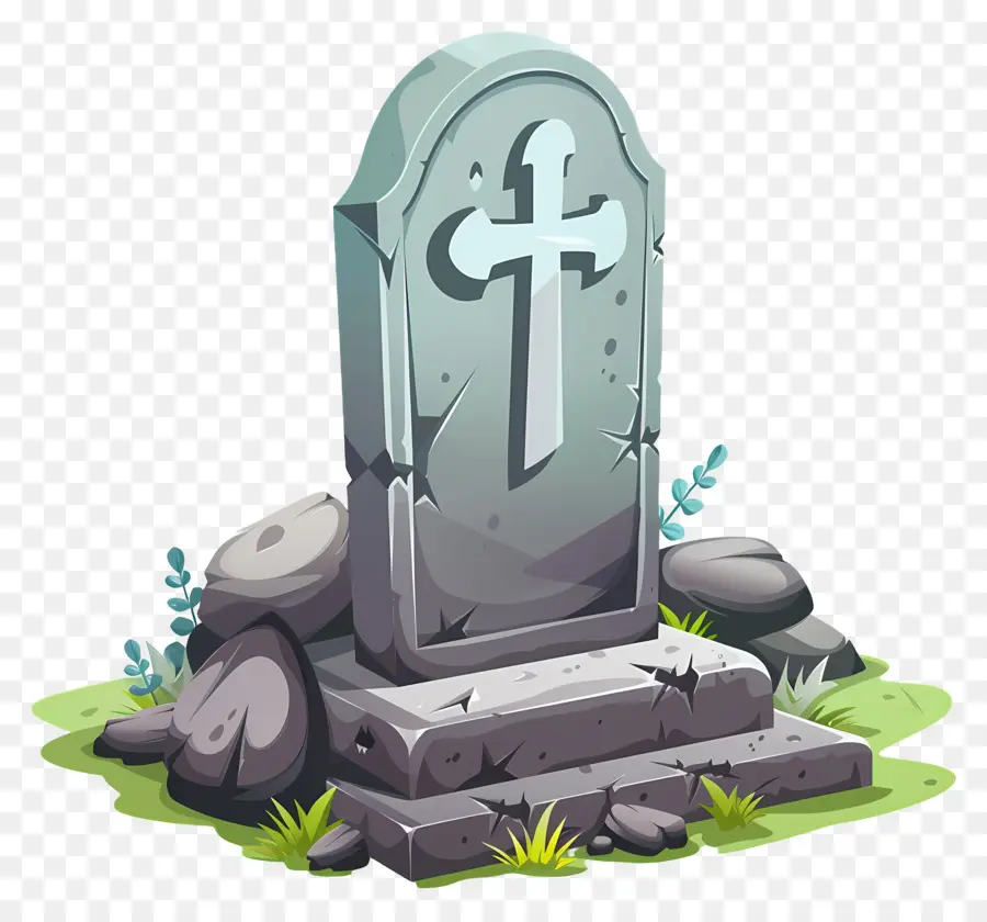 Pierre Tombale Du Cimetière，Pierre Tombale PNG