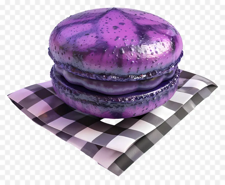 Macarons，Macarons Violets PNG