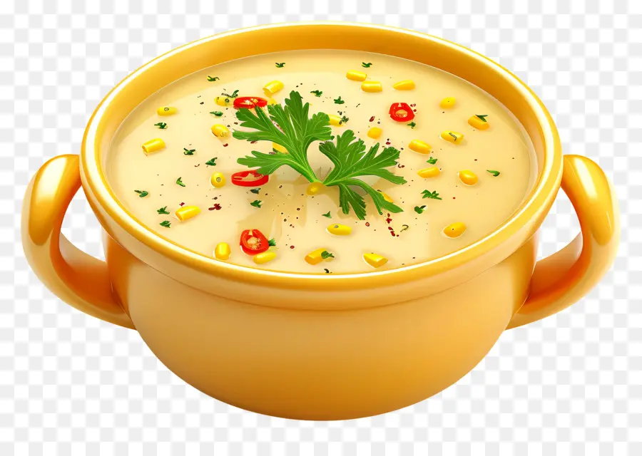 Soupe De Maïs Sucré，Soupe De Maïs PNG