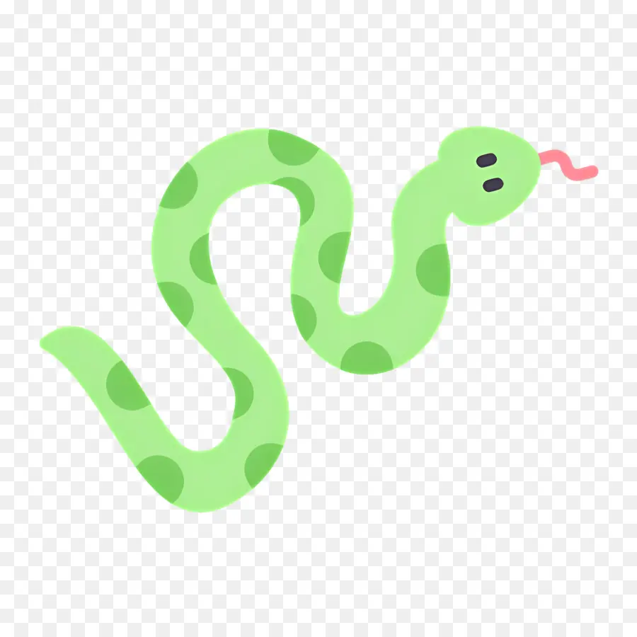 Serpent，Vert PNG