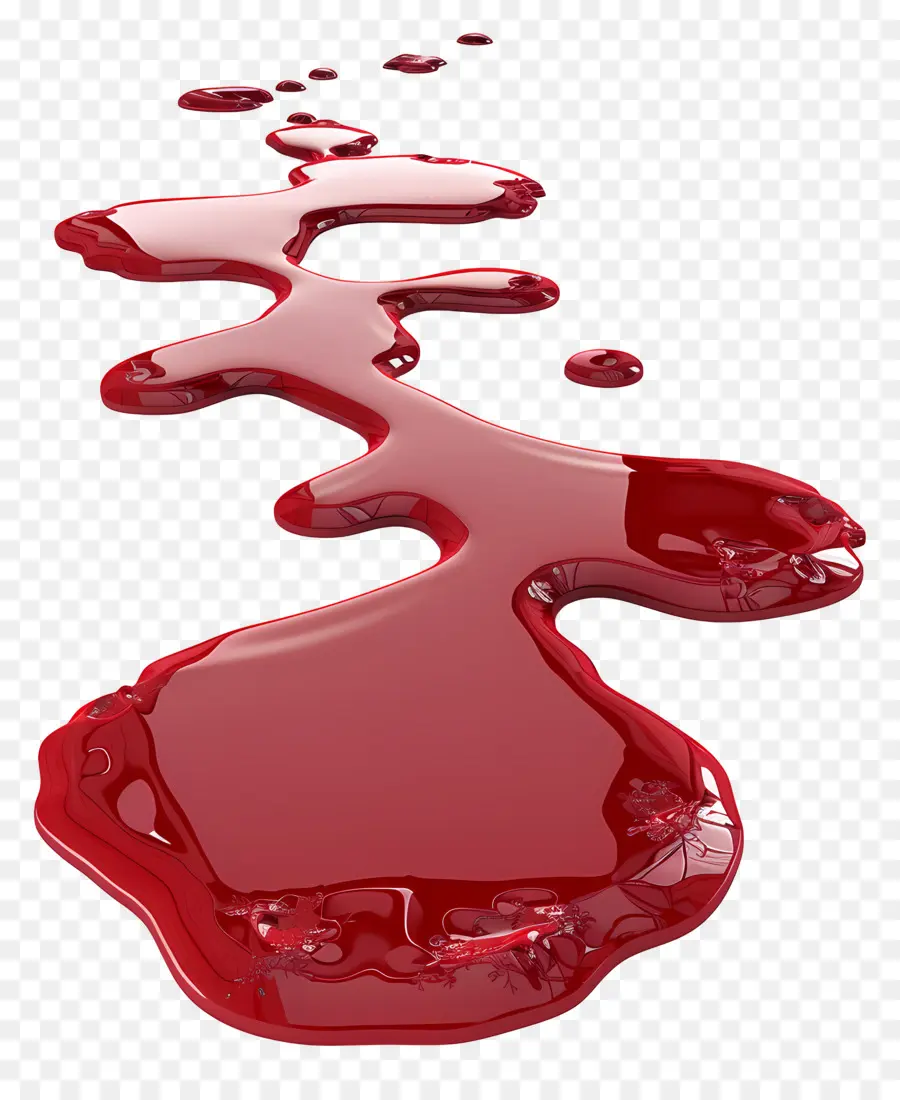 Flaque De Sang，Liquide Rouge PNG