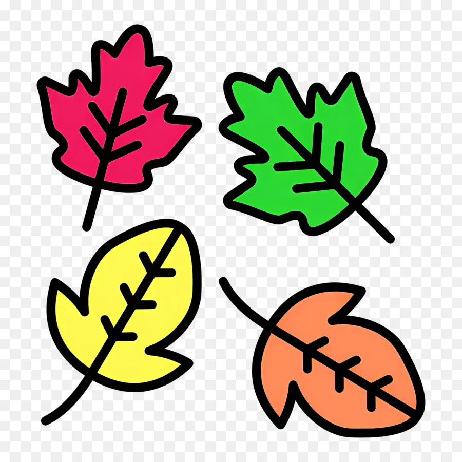 Feuilles D'automne，Feuilles PNG