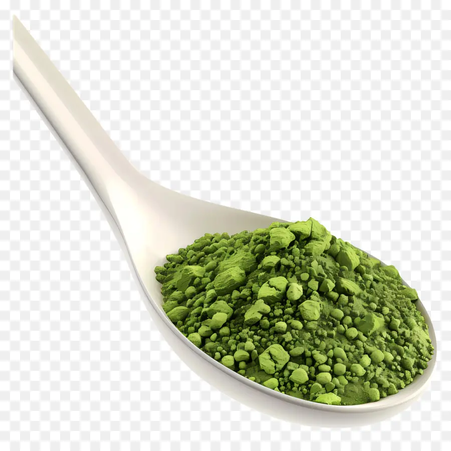 Matcha En Poudre，Poudre Verte PNG