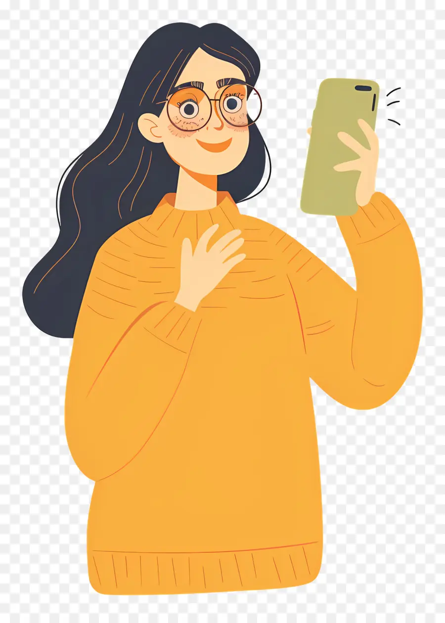 Femme Au Téléphone，Femme Avec Téléphone PNG