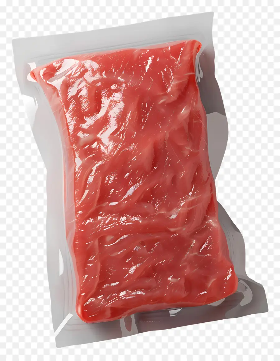 Paquet De Viande Surgelée，Viande Sous Vide PNG