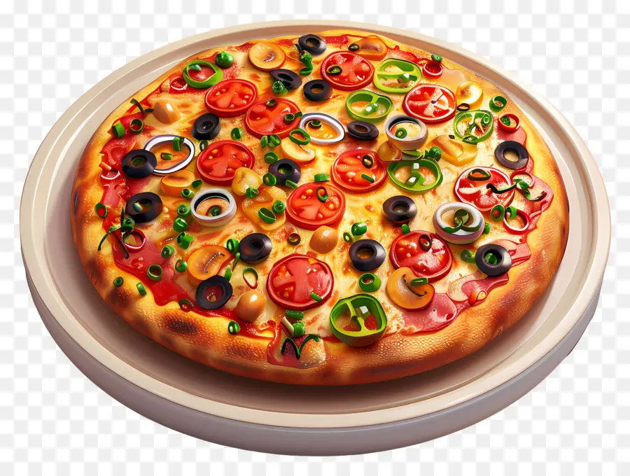 Pizza Mexicaine，Pizza PNG