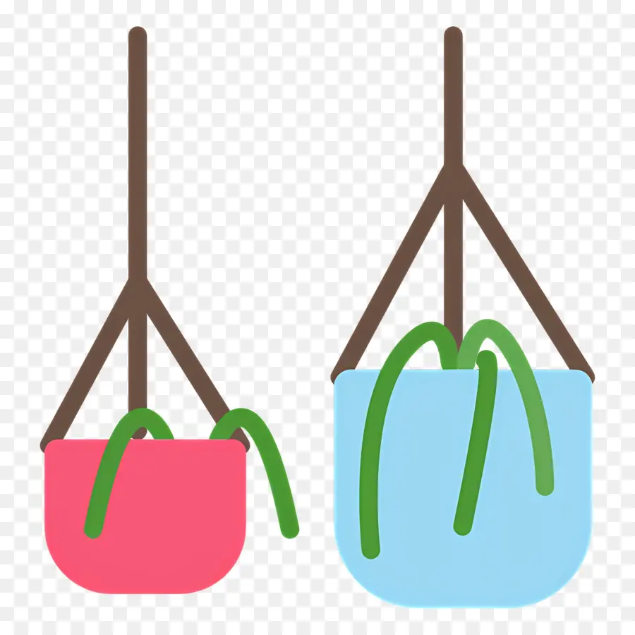 Plantes Suspendues，Pots PNG