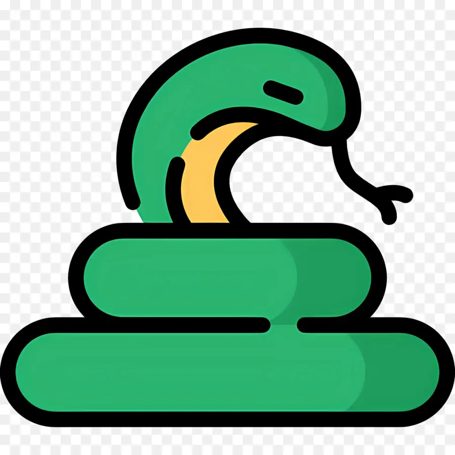 Serpent，Serpent Vert PNG