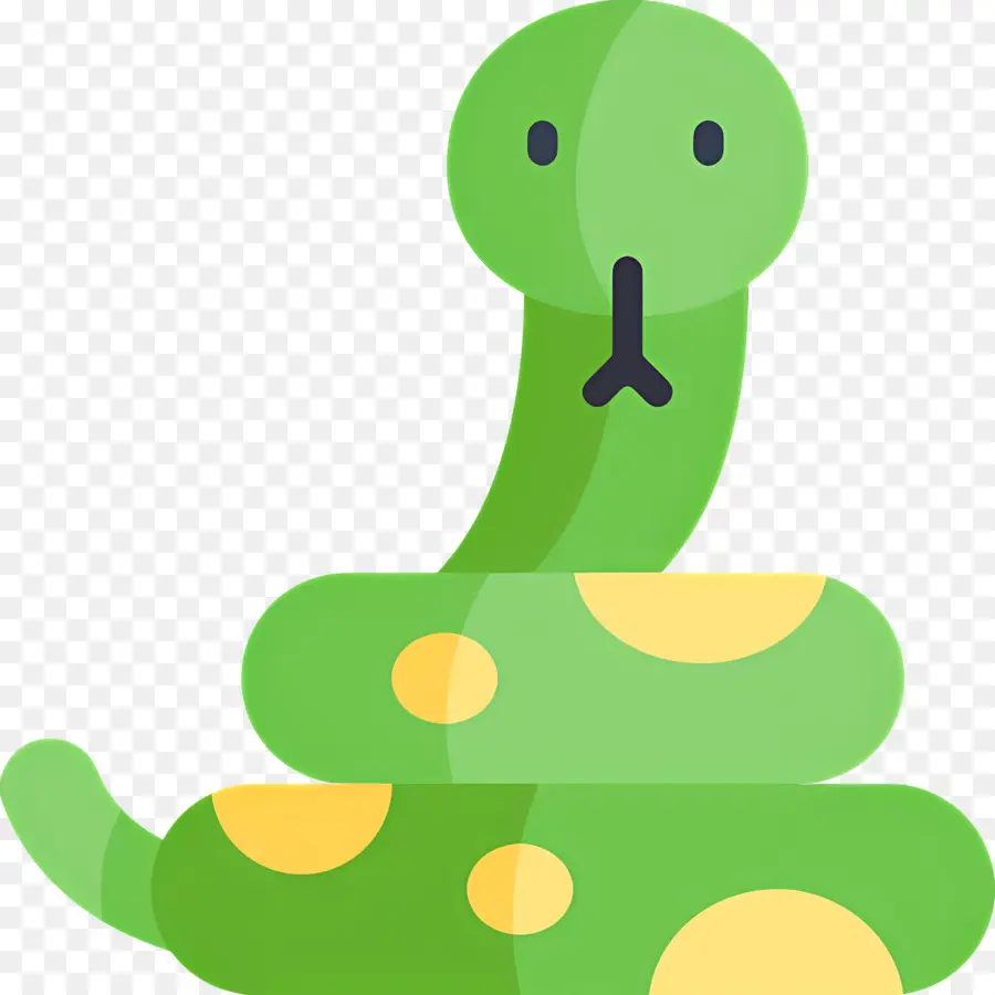 Serpent，Serpent Vert PNG