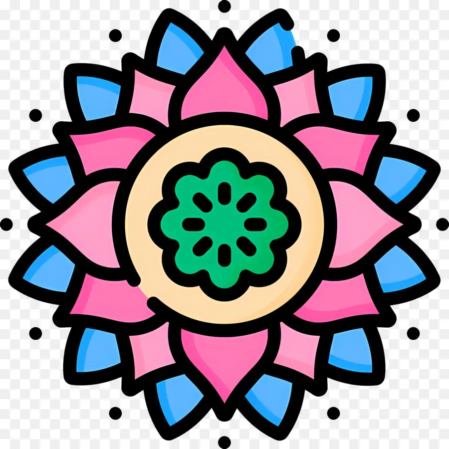 Mandalas，Rose PNG