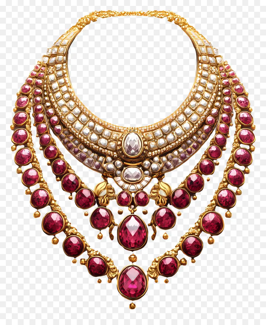 Kundan，Collier PNG