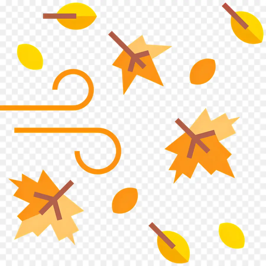 Feuilles D'automne，Automne PNG