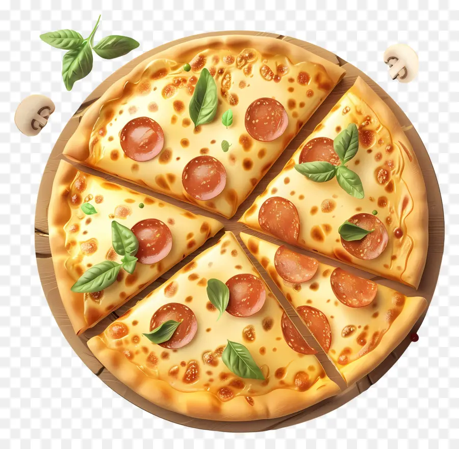 Pizza Au Fromage，Pizza PNG