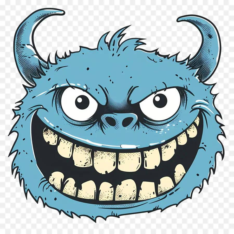 Visage De Troll Effrayant，Visage De Monstre PNG