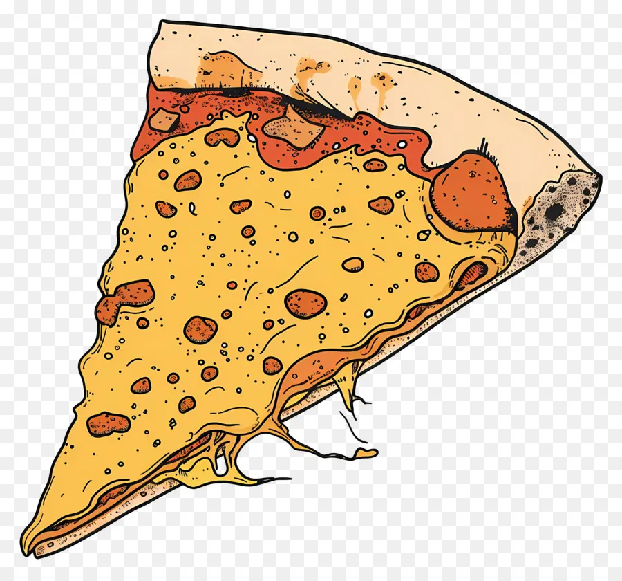 Pizza Au Fromage，Tranche De Pizza PNG