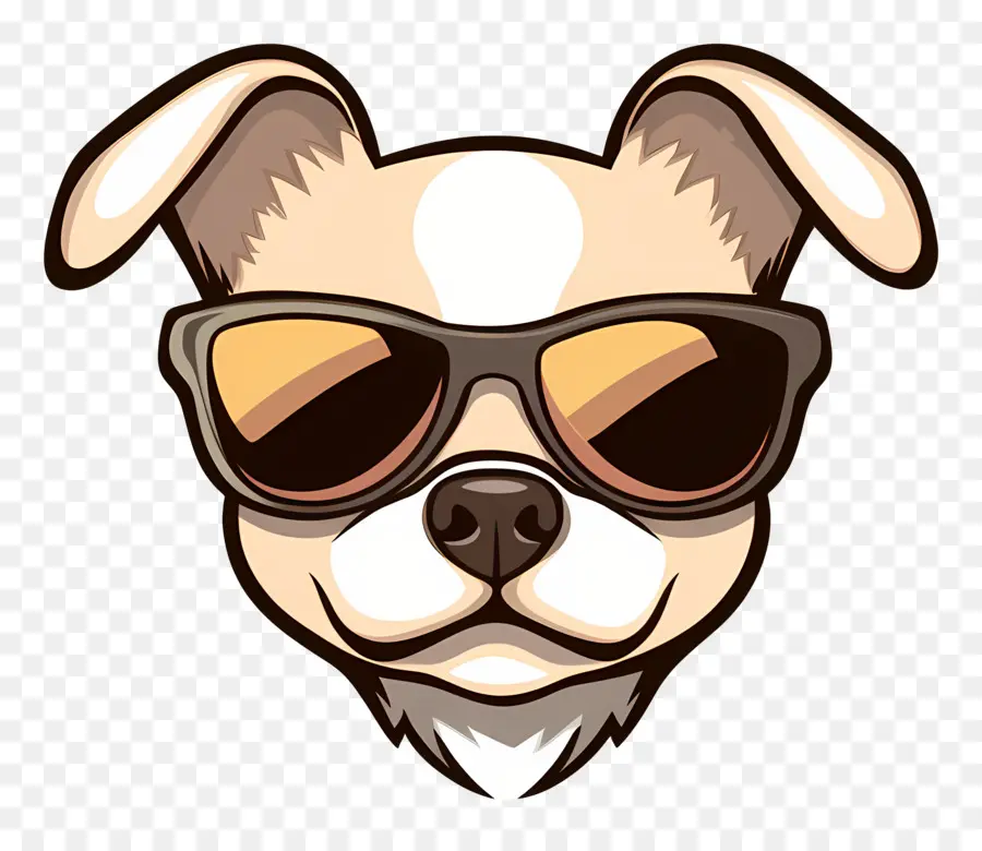 Lunettes De Soleil，Chien Cool PNG