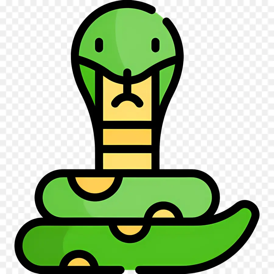 Serpent，Serpent Vert PNG